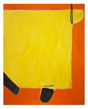 José Guerrero, Abertura amarilla, 1975